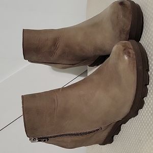 Sorel ankle booties